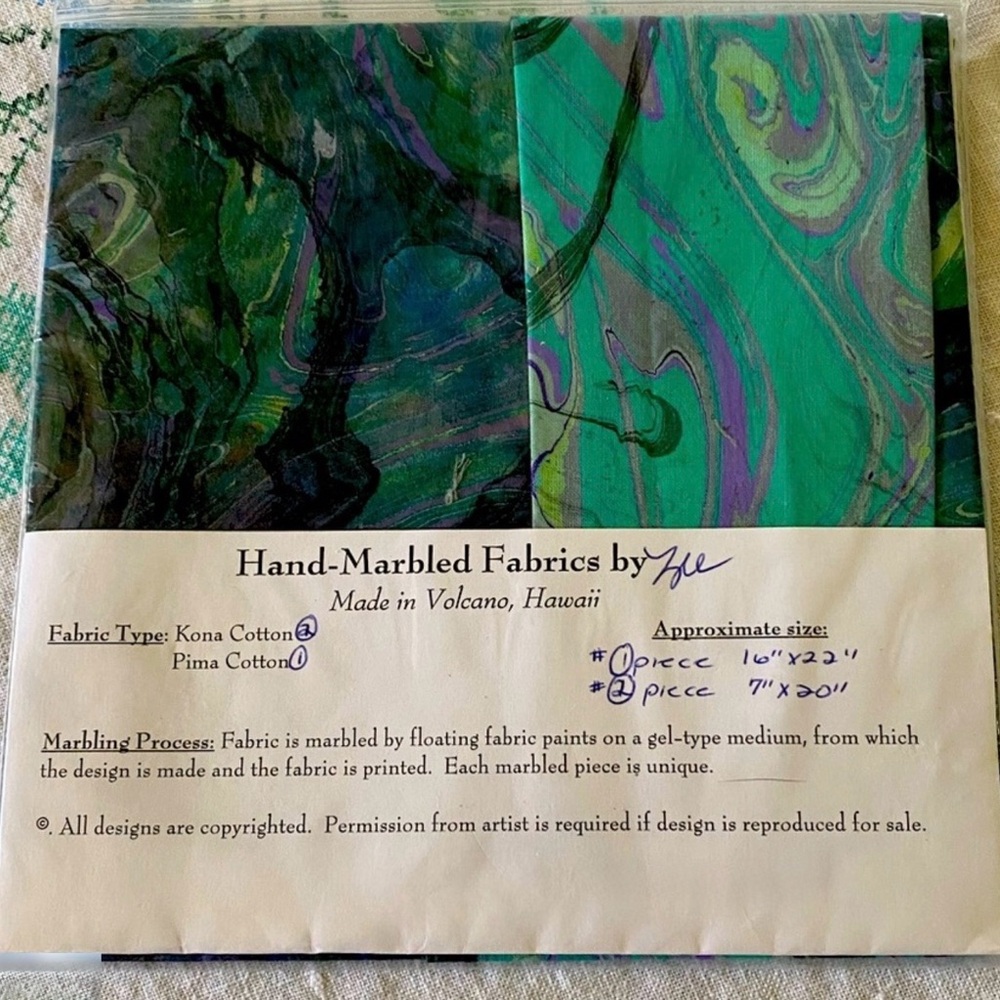 🆕Hand-Marbled Quilt Fabrics🆕